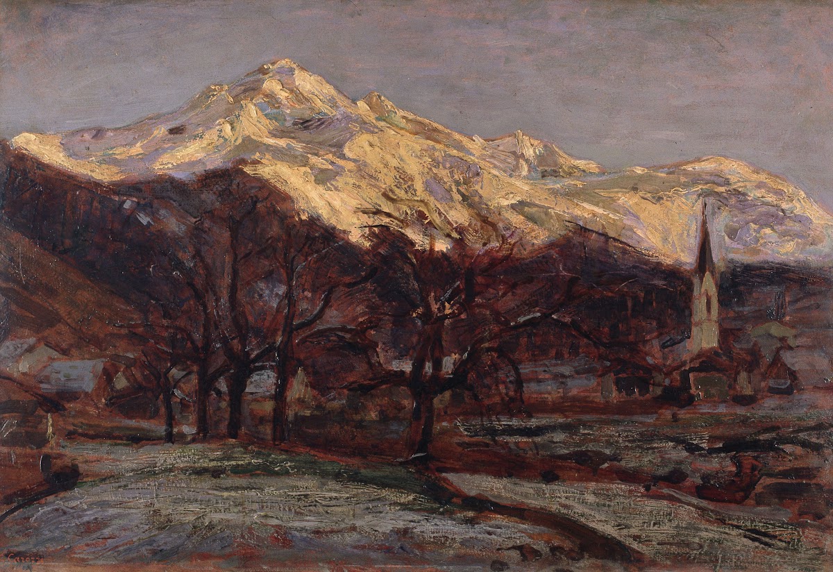 Dawn In The Mountains 19th Century
