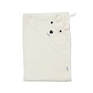 Дитячий рушник Twins Bear 100x100 екрю