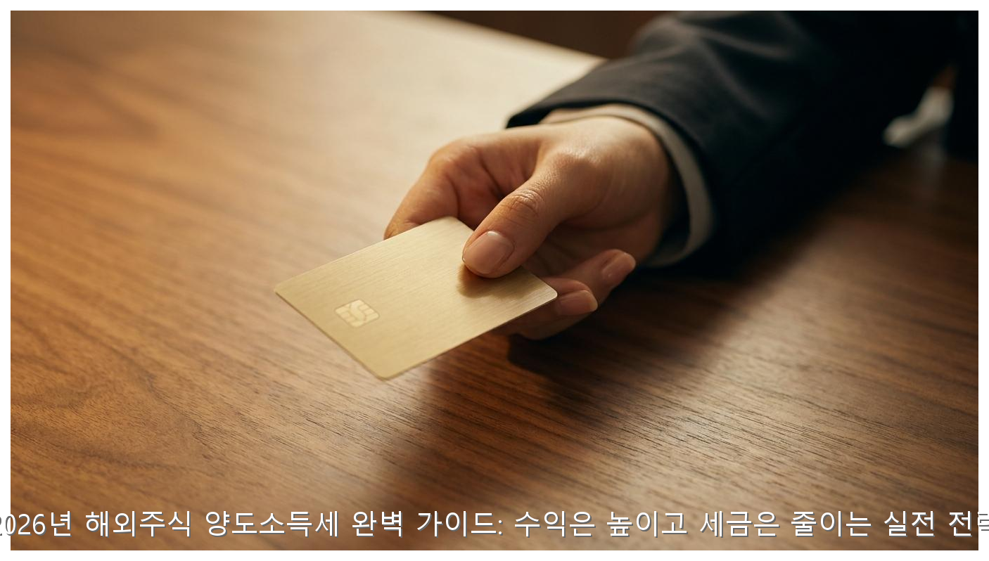 2026 해외주식 세금 0원 만드는 실전 절세법 핵심 안내 및 분석 인포그래픽 (2)