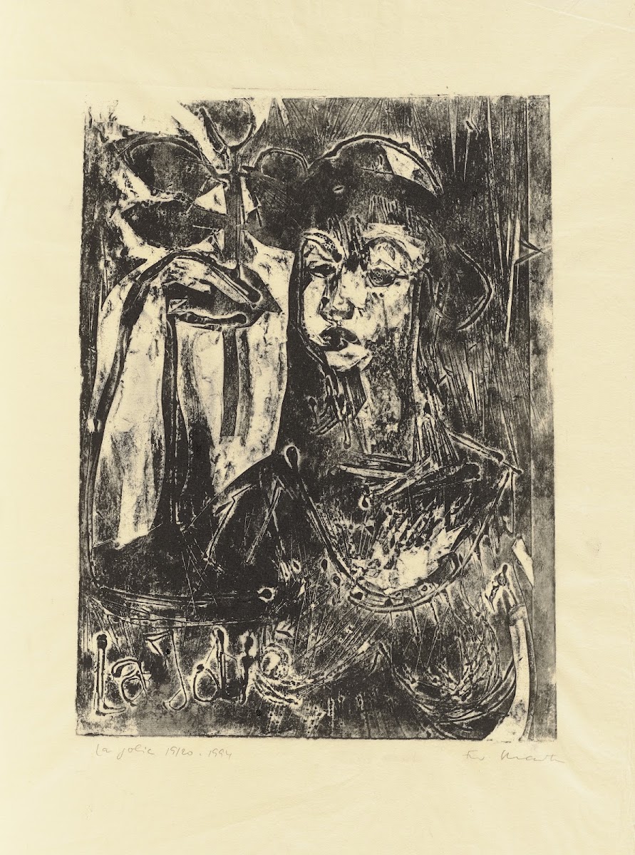 Melancholischer Kopf 1927  1928