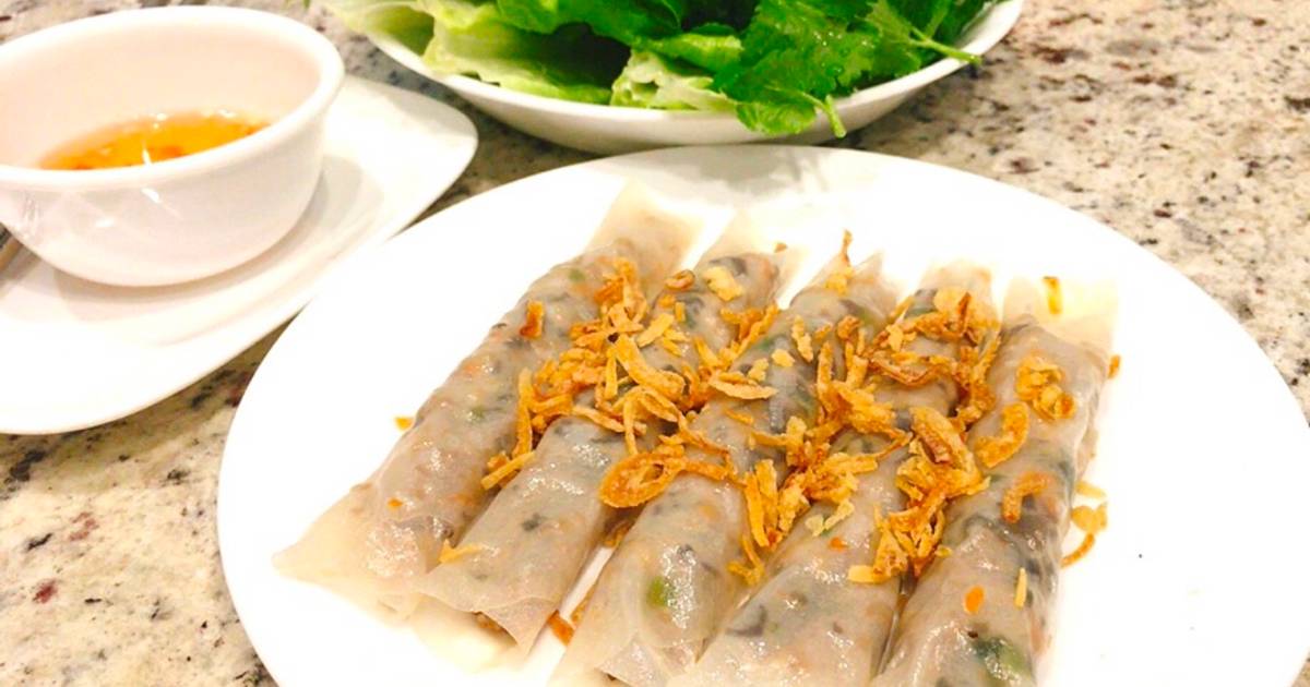 Bánh Tráng Cuốn Thịt Hấp