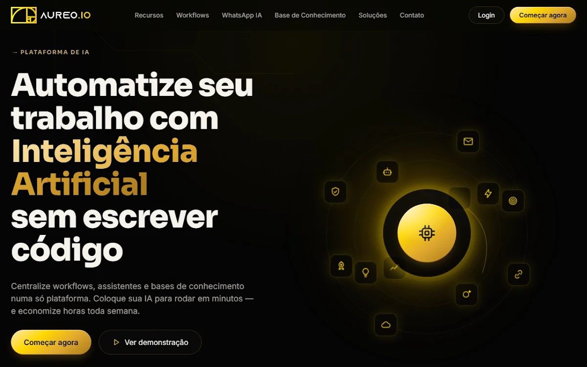 Captura de Aureo.io