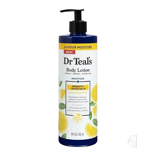 Dr Teal’s Body Lotion with Prebiotic Lemon Balm & Essential Oil 18 fl oz