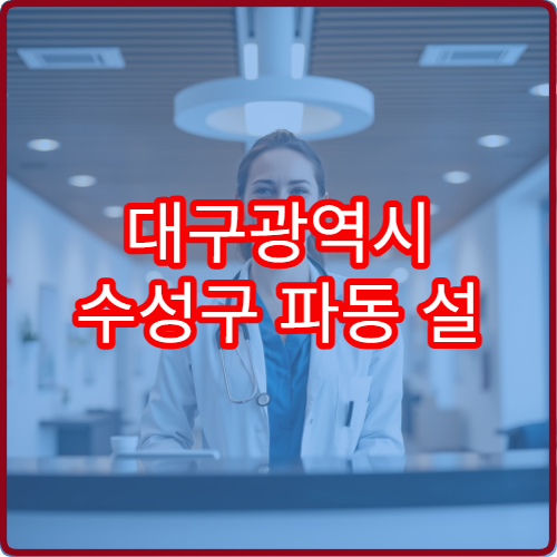 대구광역시 수성구 파동 설 연휴 문 여는 약국 정보 전체 안내