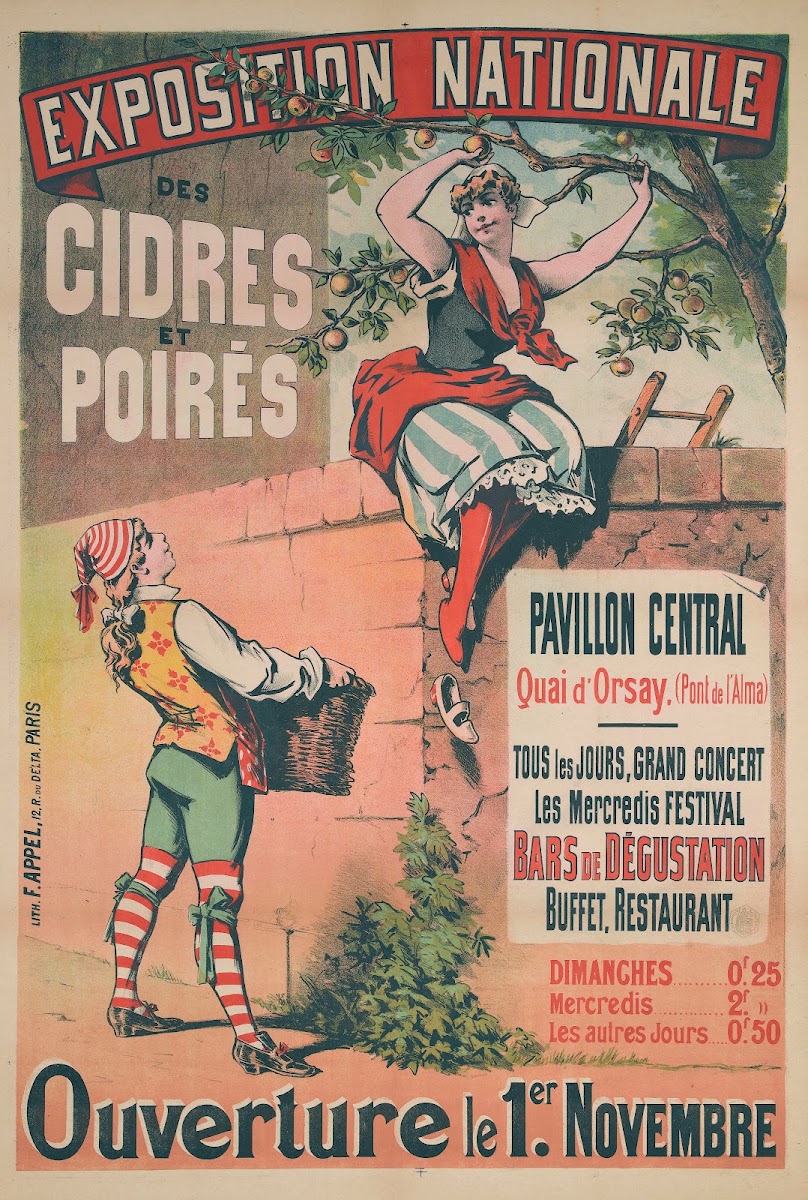 Exposition Nationale Des Cidres Et Poires Pavillon Central Quai Dorsay Pont De L