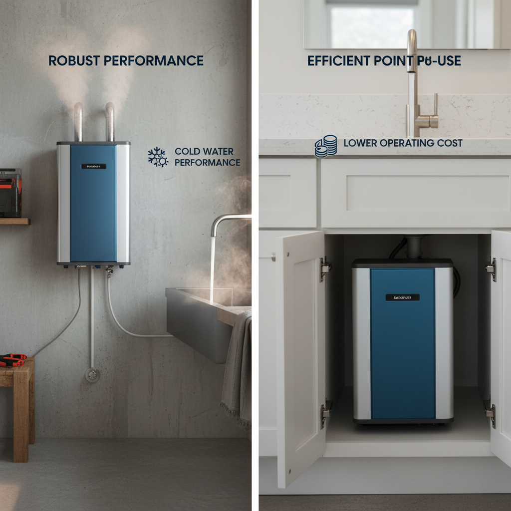 Gas vs Electric Tankless Water Heaters: What Seattle Homeowners Need to Know by Queen Plumbing