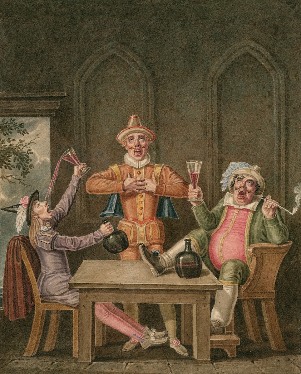 Twelfth night I 3 Sir Toby Belch Sir Ague cheek and Clown 1800 1830