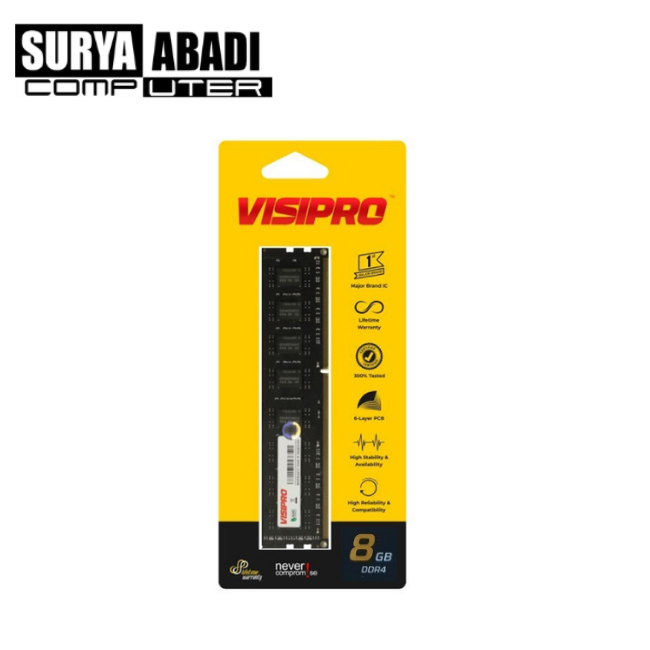 MEMORY VISIPRO LONGDIMM DDR4 8 GB