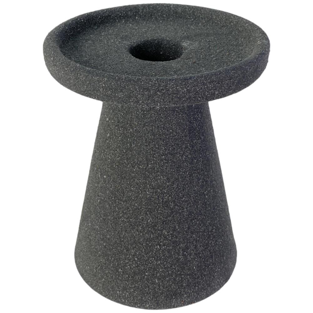 Portavelas de dolomita Concepts™ color gris