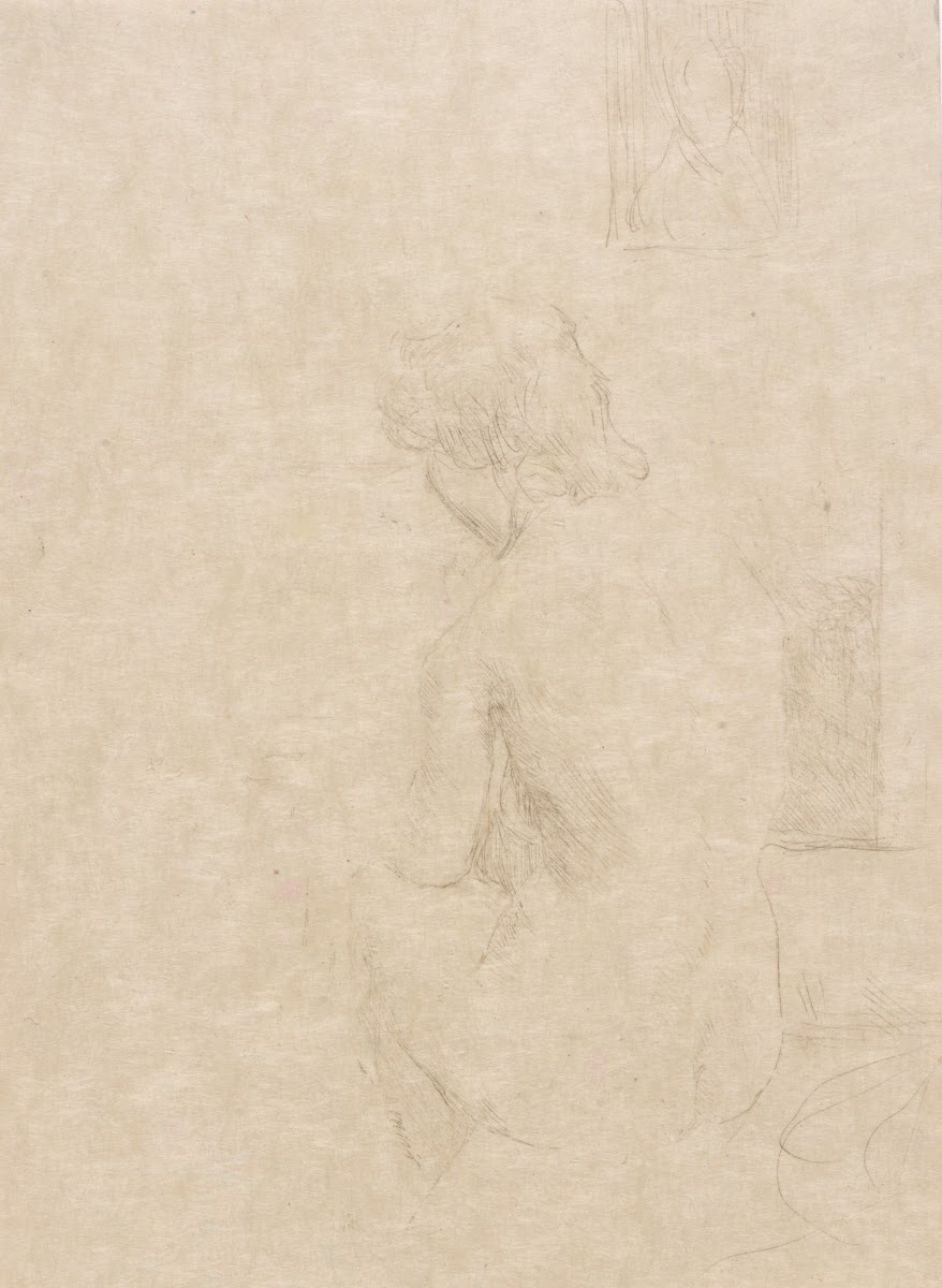 Seated Model ca 1887 1893