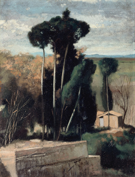 Paysage dItalie 1859 1860