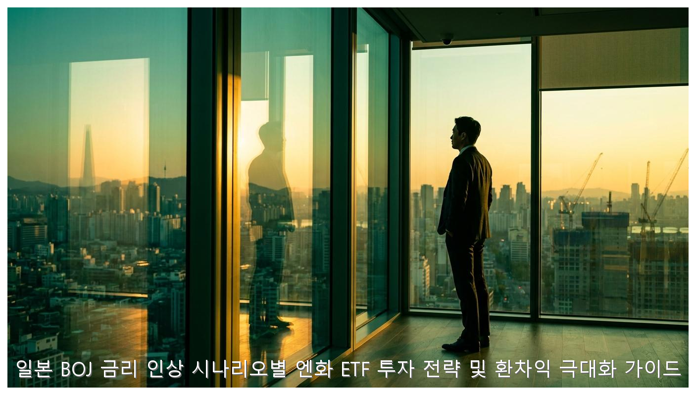 일본 금리 인상 엔화 ETF 환차익 전략 핵심 안내 및 분석 인포그래픽 (2)