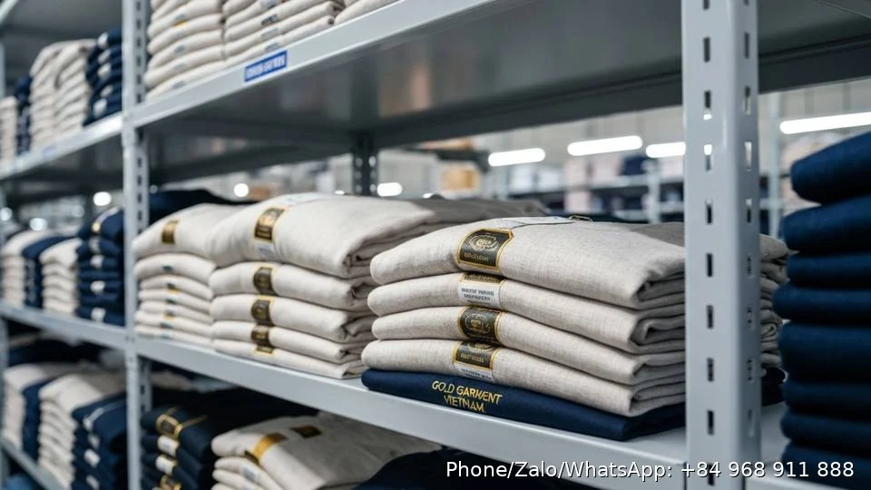 UK clothing manufacturer - Gold Garment Vietnam