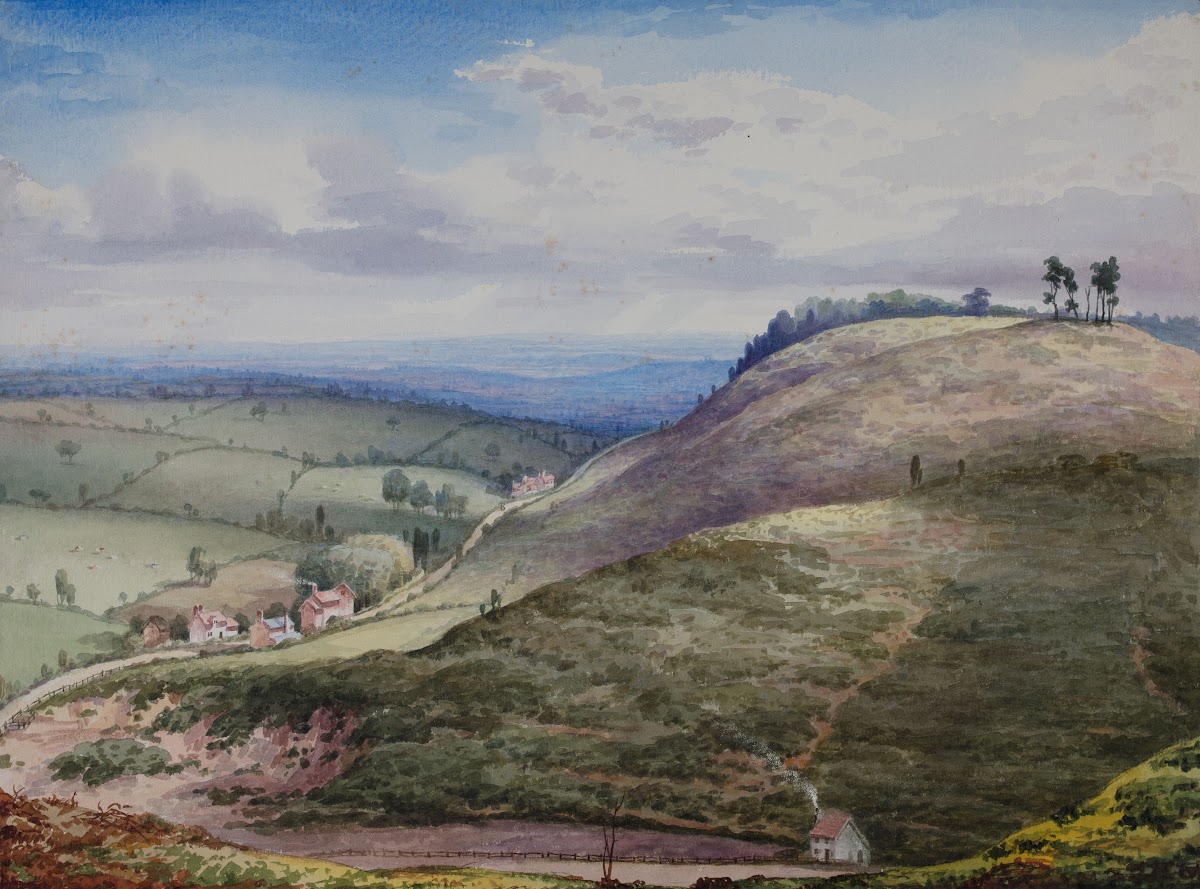 The Cofton Road From The Gravel Pit 1850 1880