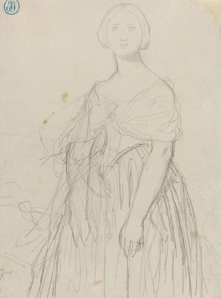 Sketch for Madame Moitessier