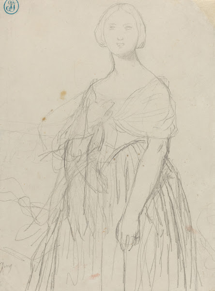 Sketch for Madame Moitessier
