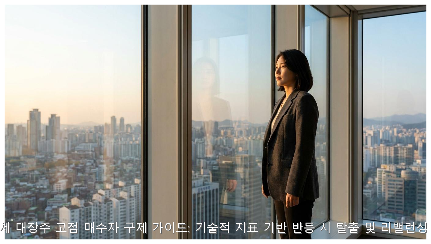 반도체 대장주 고점 매수자 구제 가이드: 기술적 지표 기반 반등 시 탈출 및 리밸런싱 전략 핵심 안내 및 분석 인포그래픽 (6)