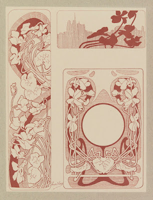 Compositions ornementales pour le cuir et la pyrogravure Pl12 1904
