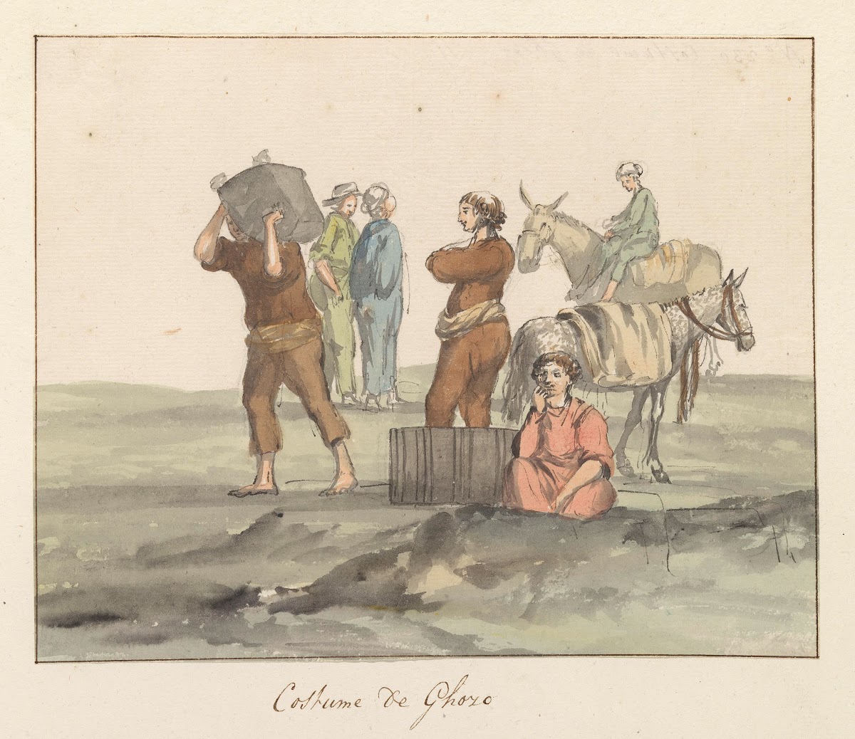 Klederdrachten van eiland Gozo 1778