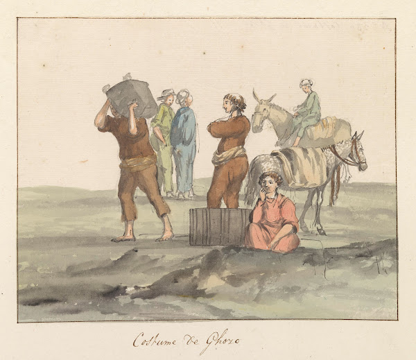 Klederdrachten van eiland Gozo 1778