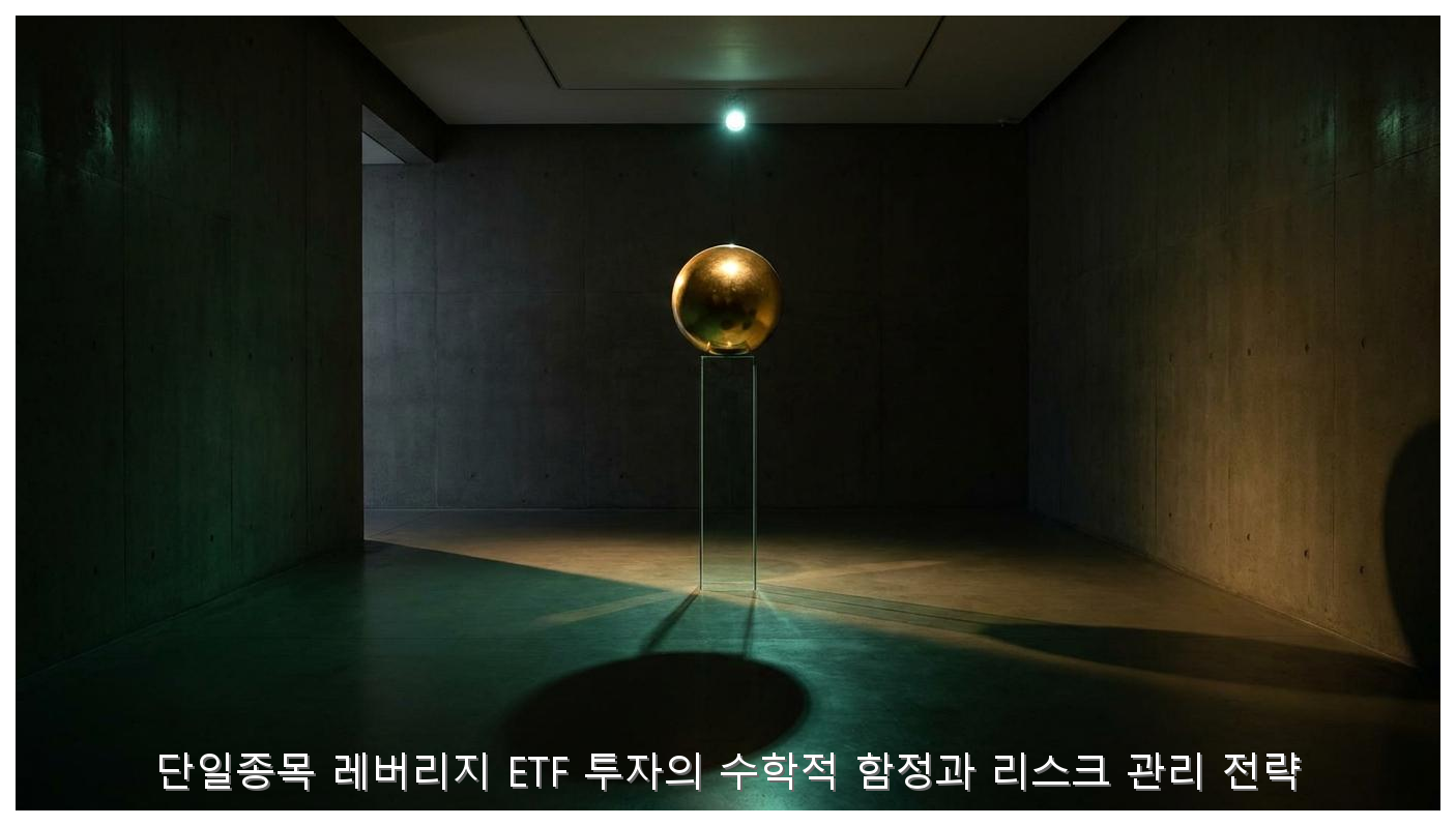 단일종목 레버리지 ETF 투자의 수학적 함정과 리스크 관리 전략 핵심 안내 및 분석 인포그래픽 (5)