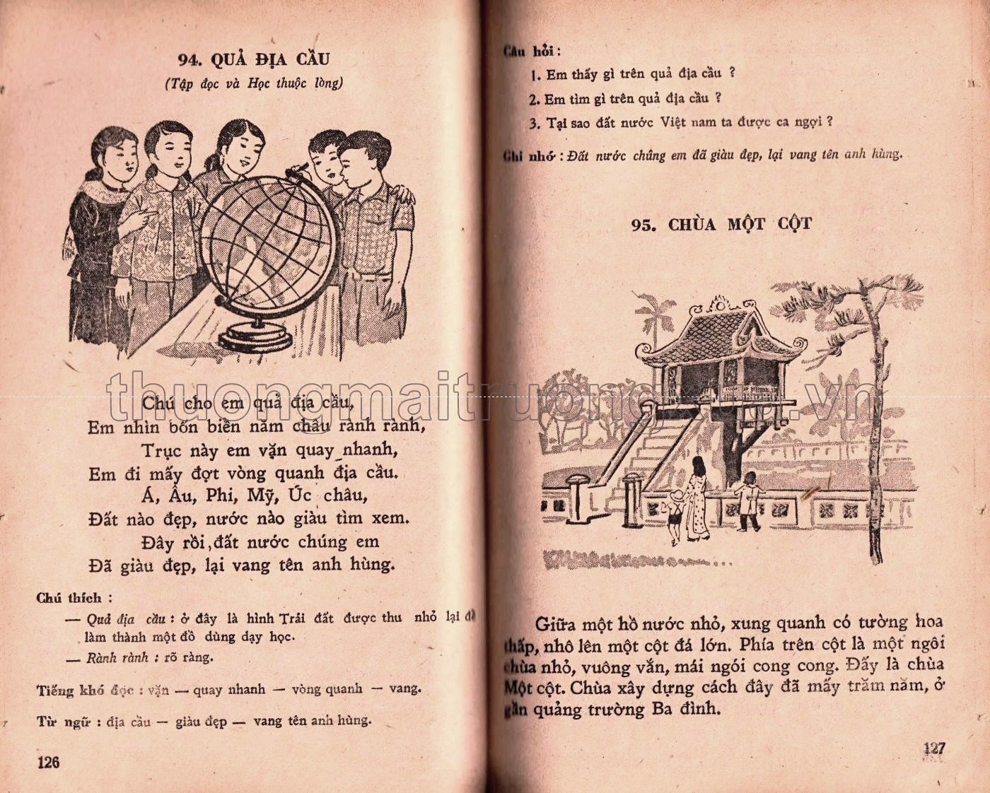 Tập đọc lớp 2 phổ thông - Trang 64