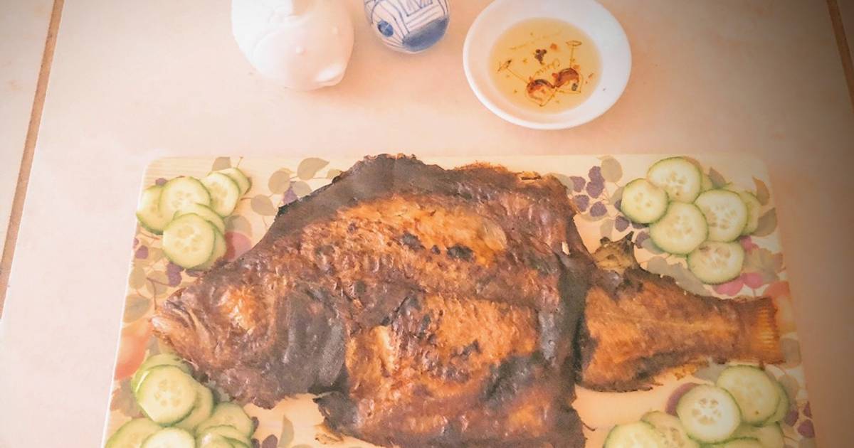 Cá lưỡi trâu chiên dòn