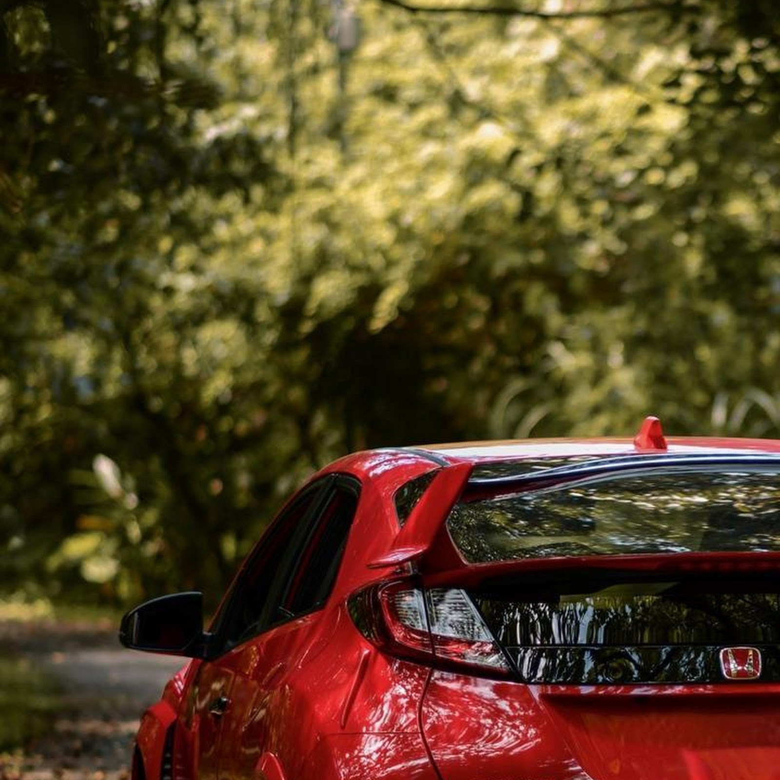 Download Red Honda Civic Type R iPhone