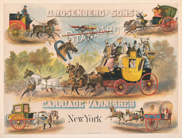 D Rosenberg  Sons standard carriage varnishes New York 1878