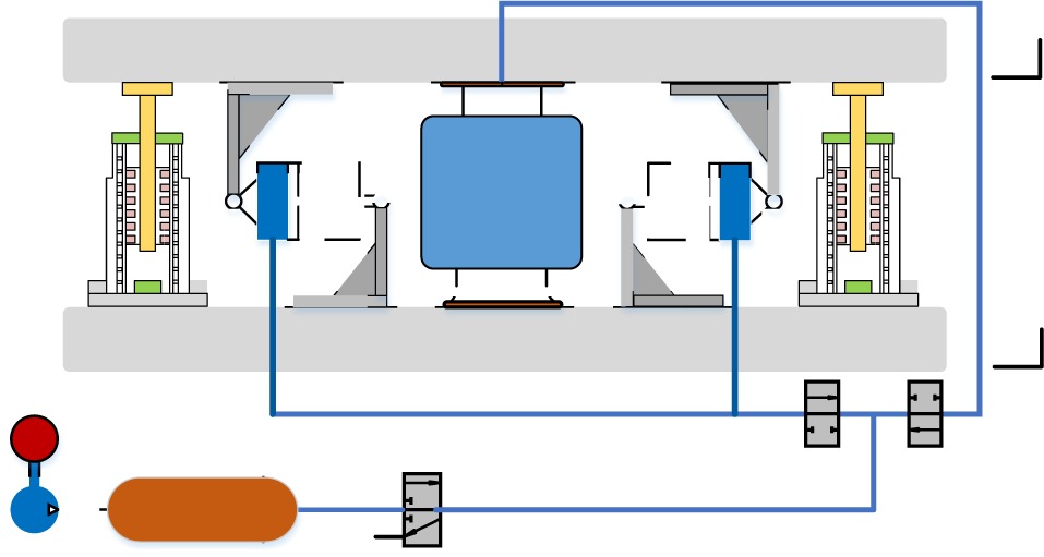 Modeling and Control of the Linear Motor Active Suspension with Quasi-zero Stiffness Air Spring System Using Polynomial Chaos Expansion