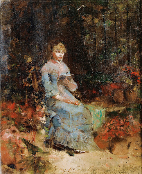 Young Woman Reading
