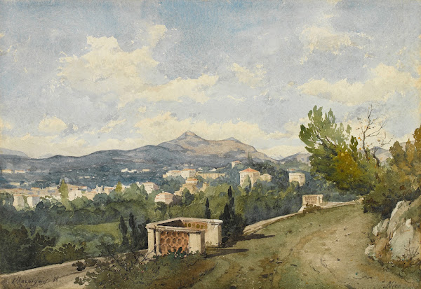 Vue de Nice 1886