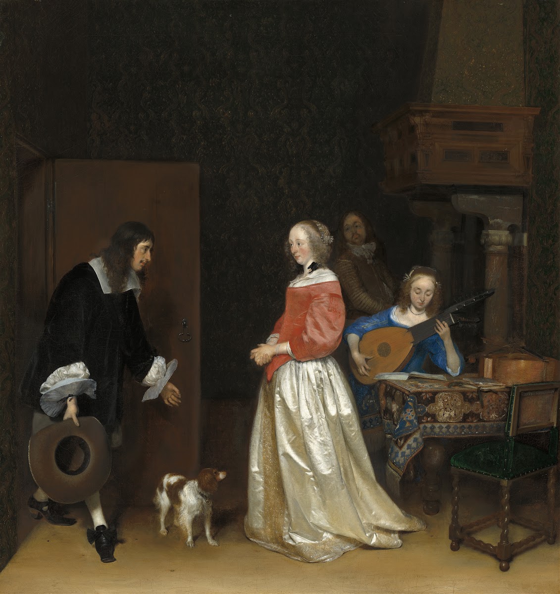 The Suitors Visit c 1658
