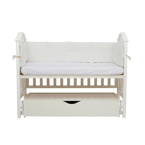 Бампер Twins Cotton 240 см экрю