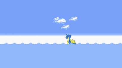 Pokémon, Lapras, Anime, Pixel Art, Pixels Full HD Wallpaper Background