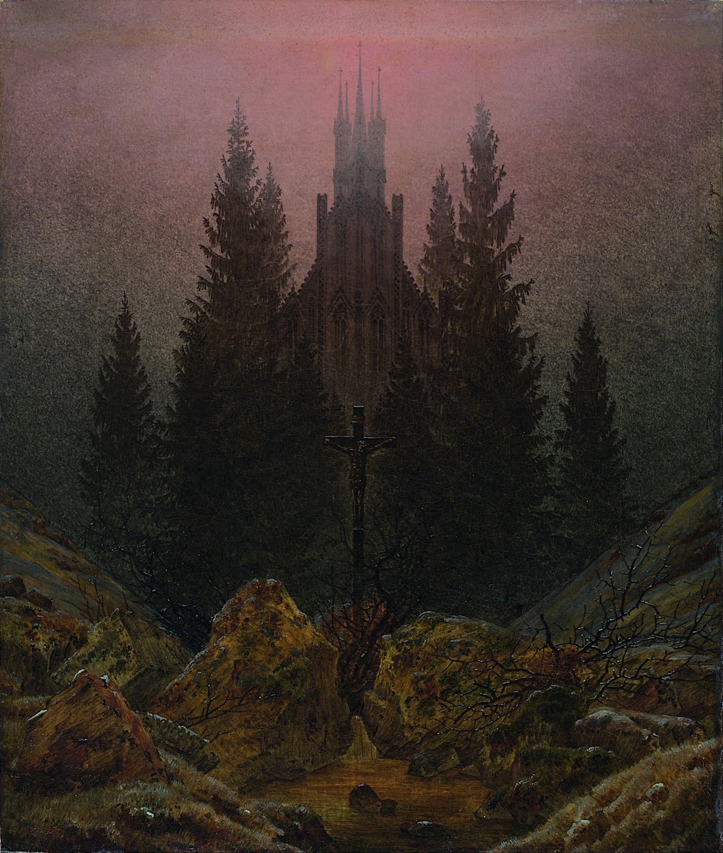 The Cross in the Mountains circa 1812