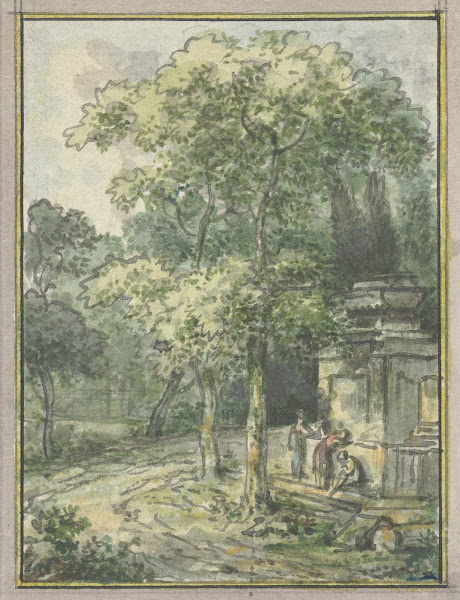 Landschap met fontein 1752   1819