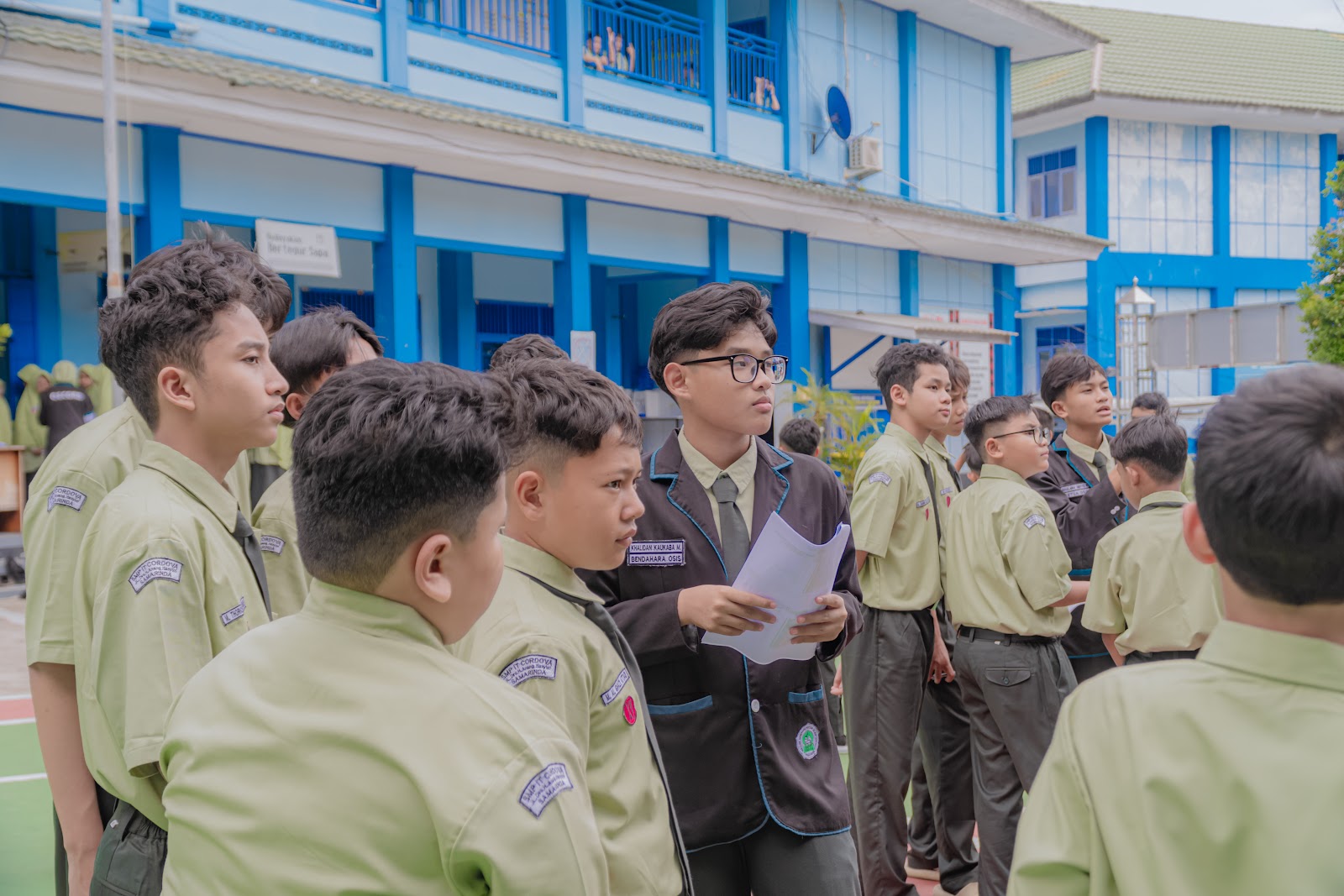 Kegiatan OSIS siswa SMP IT Cordova