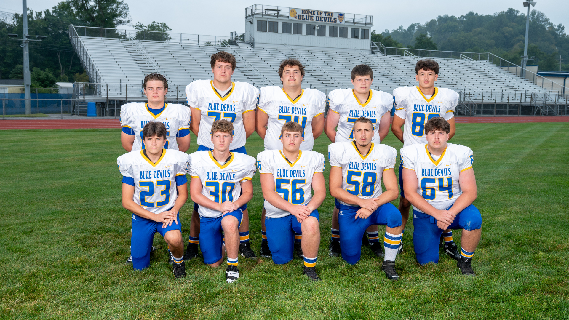 2025 Bellwood-Antis Blue Devils Senior Class Football Roster