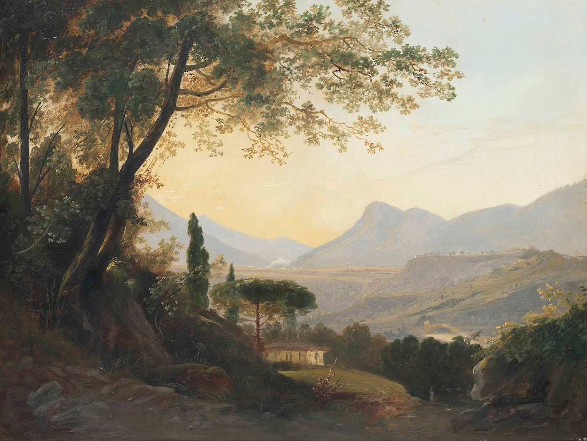 Subiaco in Lazio near Rome Italy