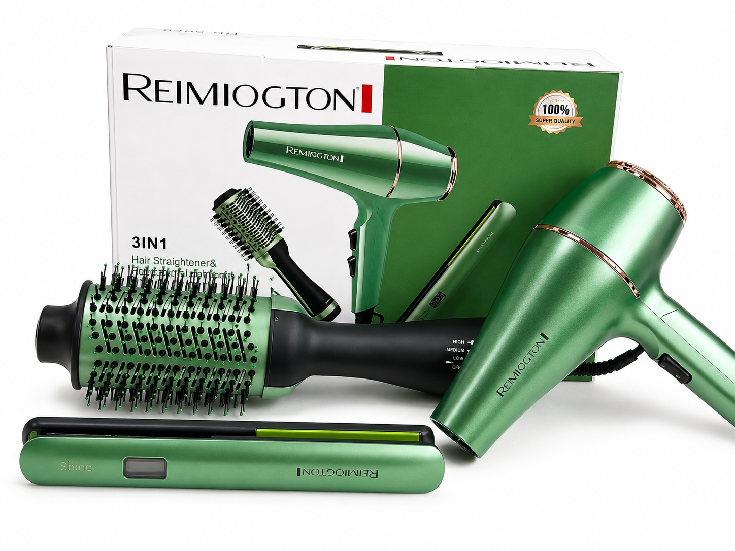 Kit Completo De Peluquería 3 En 1 Reimiogton