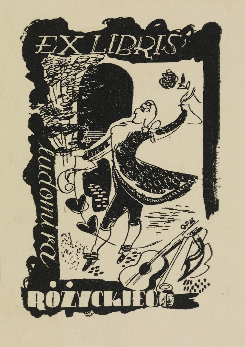 Ex libris Ludomira Różyckiego 1944