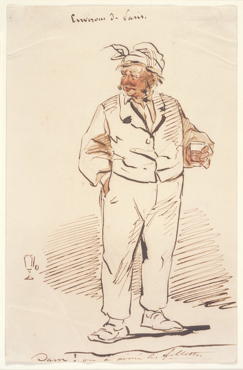 Parisian Types the Toper 19th century