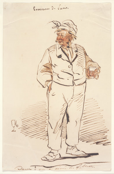 Parisian Types the Toper 19th century