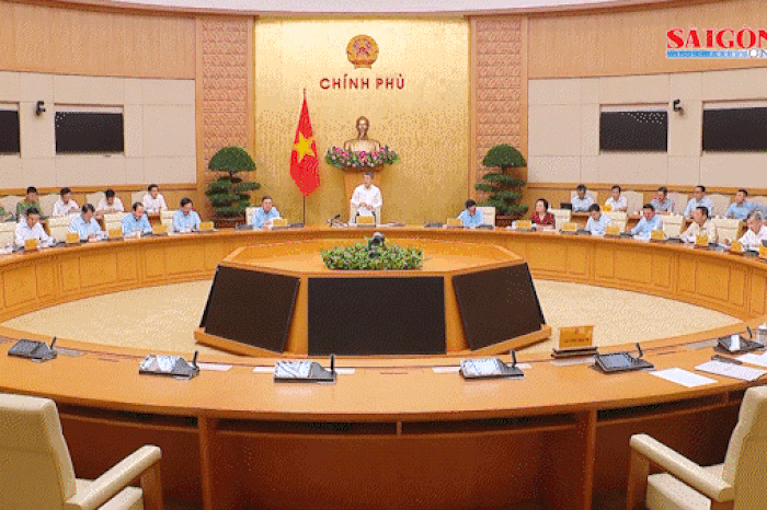 Thủ tướng Lê Minh Hưng chủ trì phiên họp đầu tiên Chính phủ nhiệm kỳ mới - Báo Sài Gòn Giải Phóng