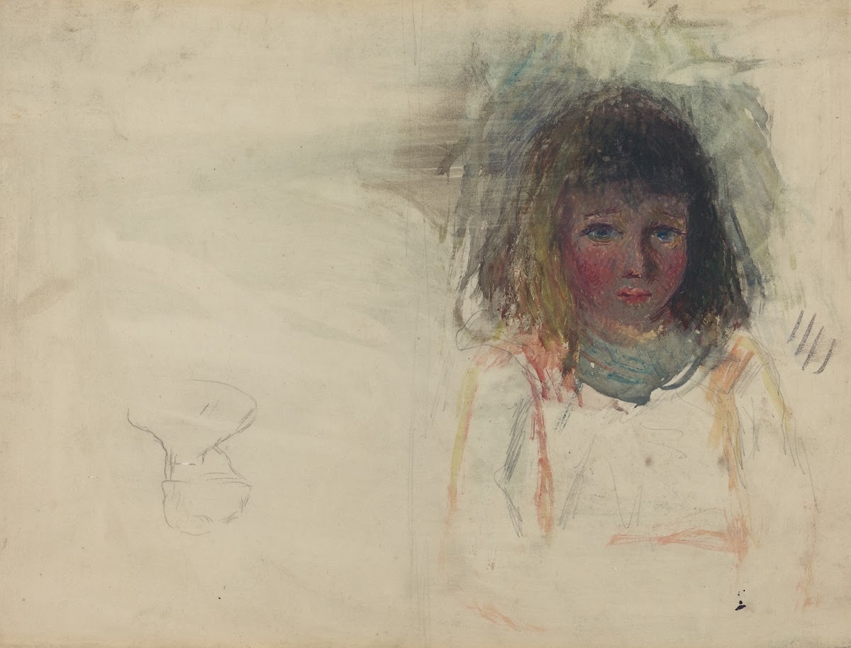 The Artists Son Georges verso c 1880