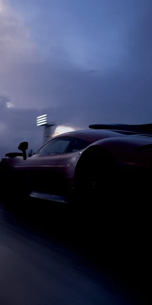 Mercedes AMG One At Twilight 4K Wallpaper Background