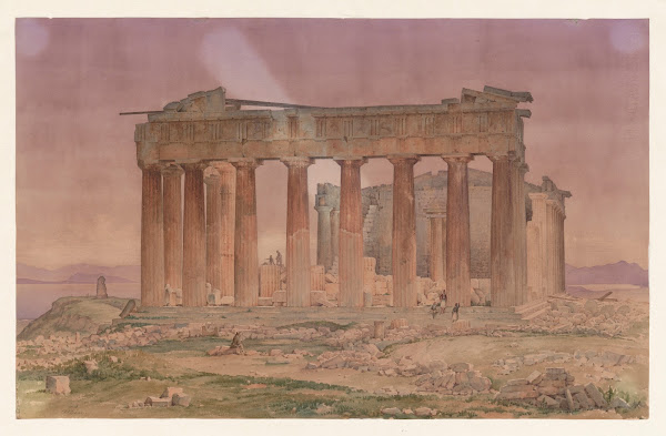 Greece Athens Parthenon 1849 1854
