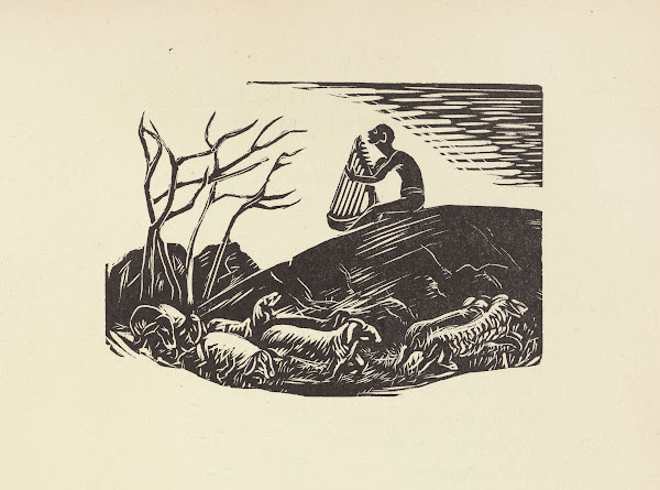 David mind the sheep for him pa 1946
