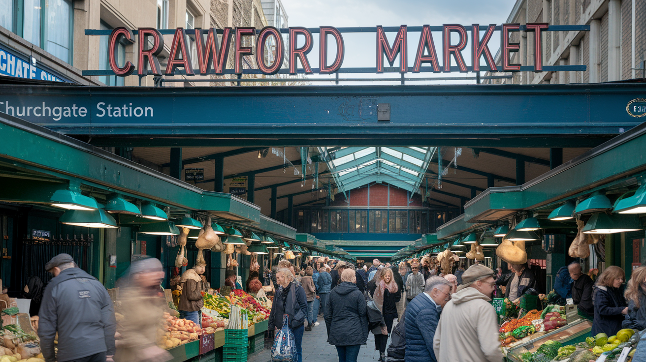 How to Go Crawford Market from Churchgate Station – Travel Guide